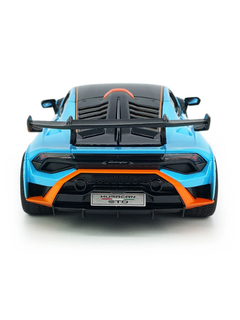 Modellino auto 1:18 LAMBORGHINI HURACAN STO  blue exclusive model-7