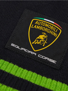 Cappello da adulto Automobili Lamborghini Squadra Corse Nero/Verde-4