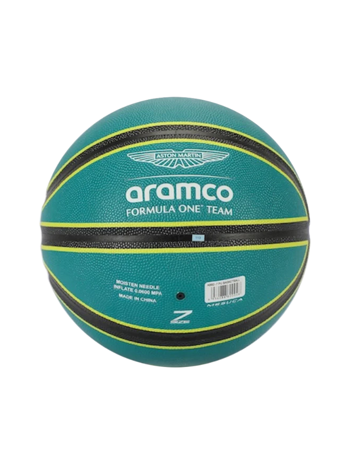 Pallone da basket misura #7 Aston Martin Aramco F1 Team Verde