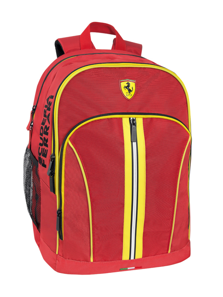 Zaino Scuola Attrezzato Scuderia Ferrari-1