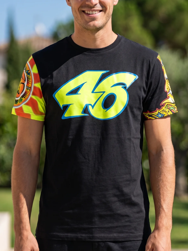 T-shirt da uomo Valentino Rossi Vr46 Blu-1