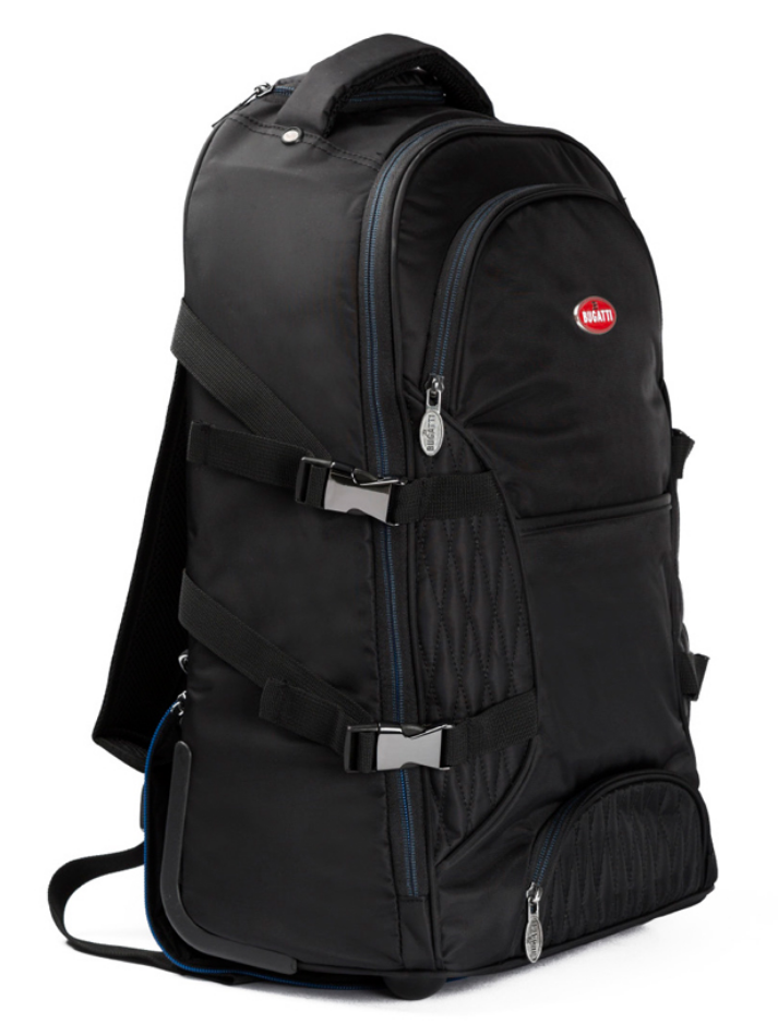 Bugatti borsa Trolley Nero / Blu