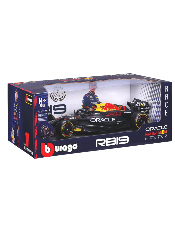 Modellino auto in scala 1:18 RED BULL - F1 RB19 2023 #1 VERSTAPPEN ABU DHABI GP 2023-6