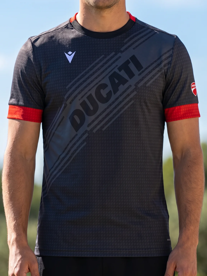 Ducati – Maglia Uomo Nera/Rossa-8