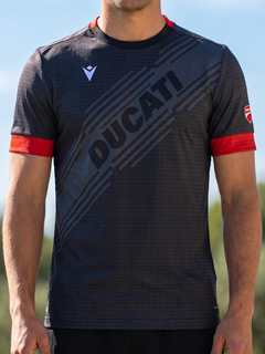 Ducati – Maglia Uomo Nera/Rossa-8