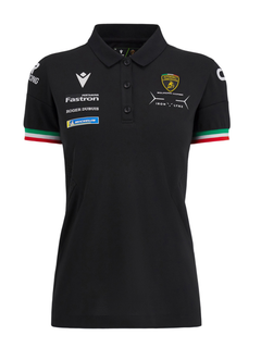 Polo Donna Automobili Lamborghini Squadra Corse LMDH 2024/25 Nero-2