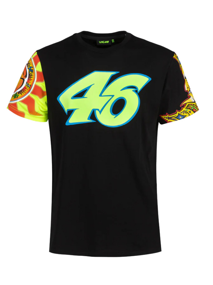 T-shirt da uomo Valentino Rossi Vr46 Blu-2