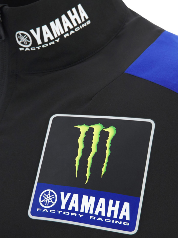 Felpa Zip Uomo Team Yamaha Factory Racing 2026-4