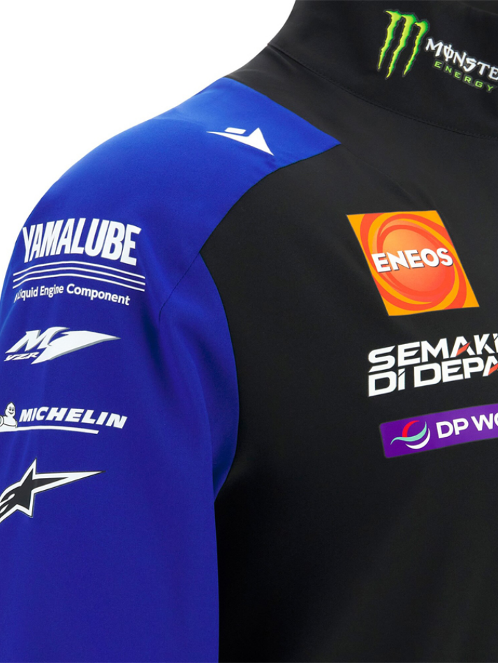 Felpa Zip Uomo Team Yamaha Factory Racing 2026-5