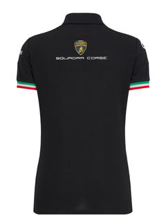 Polo Donna Automobili Lamborghini Squadra Corse LMDH 2024/25 Nero-3