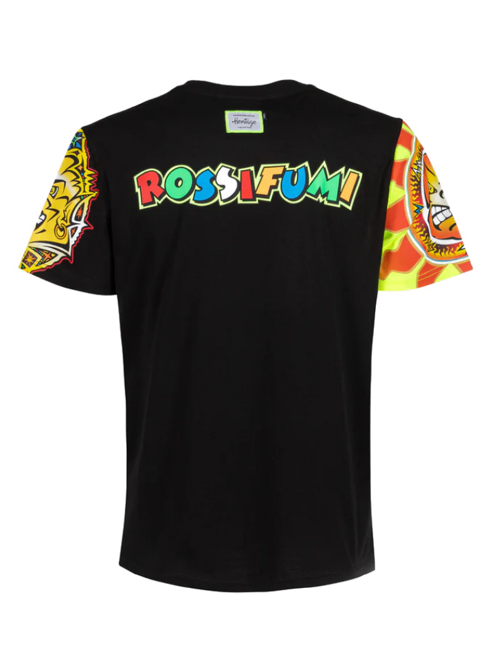 T-shirt da uomo Valentino Rossi Vr46 Blu-3