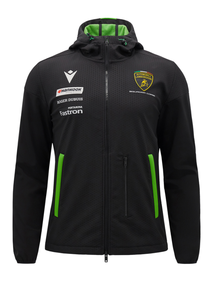 Softshell Automobili Lamborghini Squadra Corse 2024/25 Nero/Verde-2