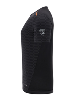Automobili Lamborghini Emeric T-shirt ACTIVEWEAR 2024/25 Nero/Arancio-3