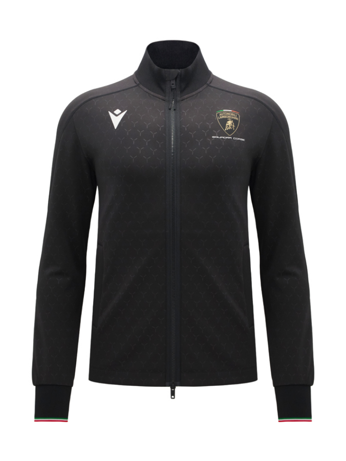 Felpa Zip Uomo Automobili Lamborghini SC63 2026/27 Nera-2