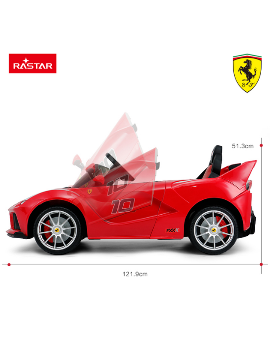 Automobile radiocomandata per bambini da 36 a 96 mesi Ferrari FXX K red RASTAR-2