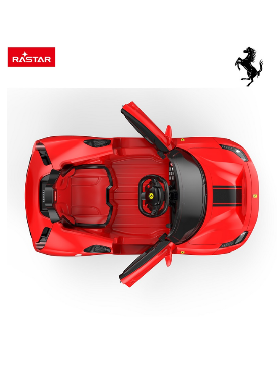 Auto per bambini da 36 a 96 mesi radiocomandata Ferrari 488 Pista spider-3