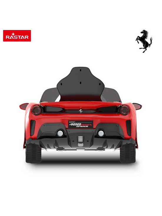 Auto per bambini da 36 a 96 mesi radiocomandata Ferrari 488 Pista spider-8