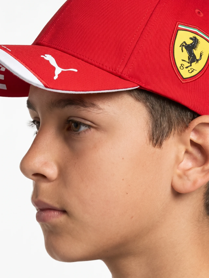 Cappellino Team Ferrari bambino rosso-2