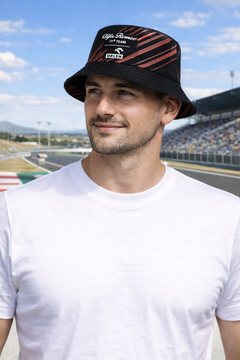 Alfa Romeo F1 Team Cappello da pescatore Nero Collezione speciale MONZA - ITALIAN GP Alfa Romeo-1