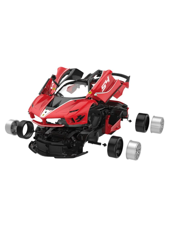 Costruzioni Auto Rc Rastar in scala 1:18 Ferrari FXX K Evo Rosso-3