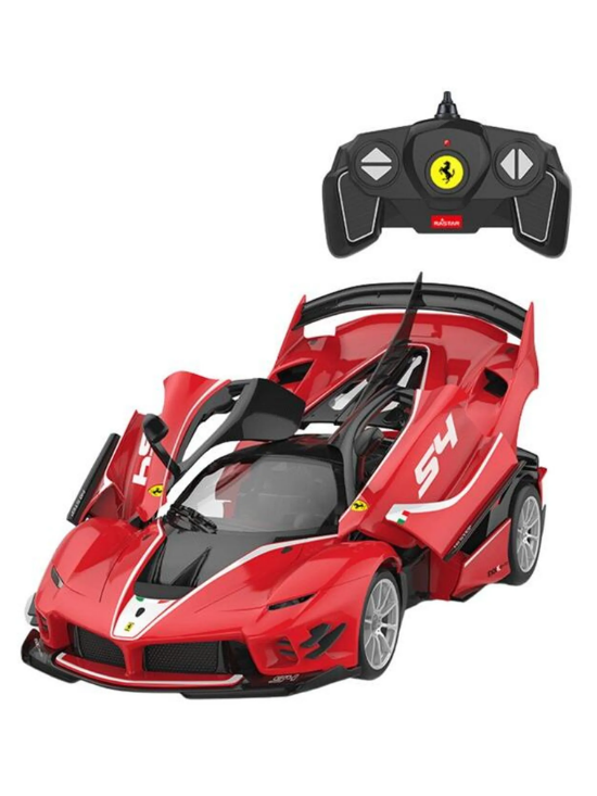 Costruzioni Auto Rc Rastar in scala 1:18 Ferrari FXX K Evo Rosso-2