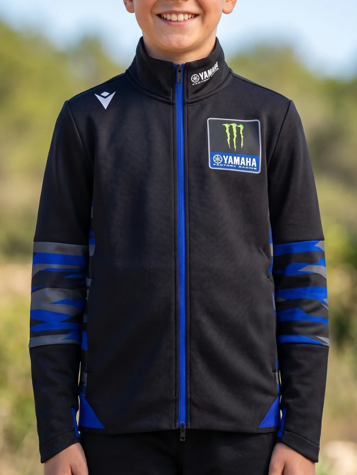 Felpa Full Zip Da Bambino Yamaha Factory Racing 2025