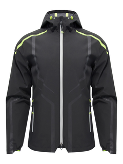Lamborghini Activewear Giacca da pioggia black/green-2