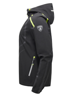 Lamborghini Activewear Giacca da pioggia black/green-4