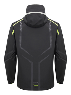 Lamborghini Activewear Giacca da pioggia black/green-5