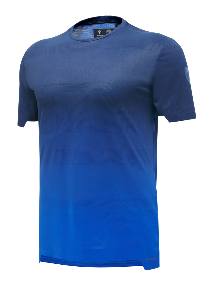 Lamborghini Activewear T-shirt uomo black/blue-4