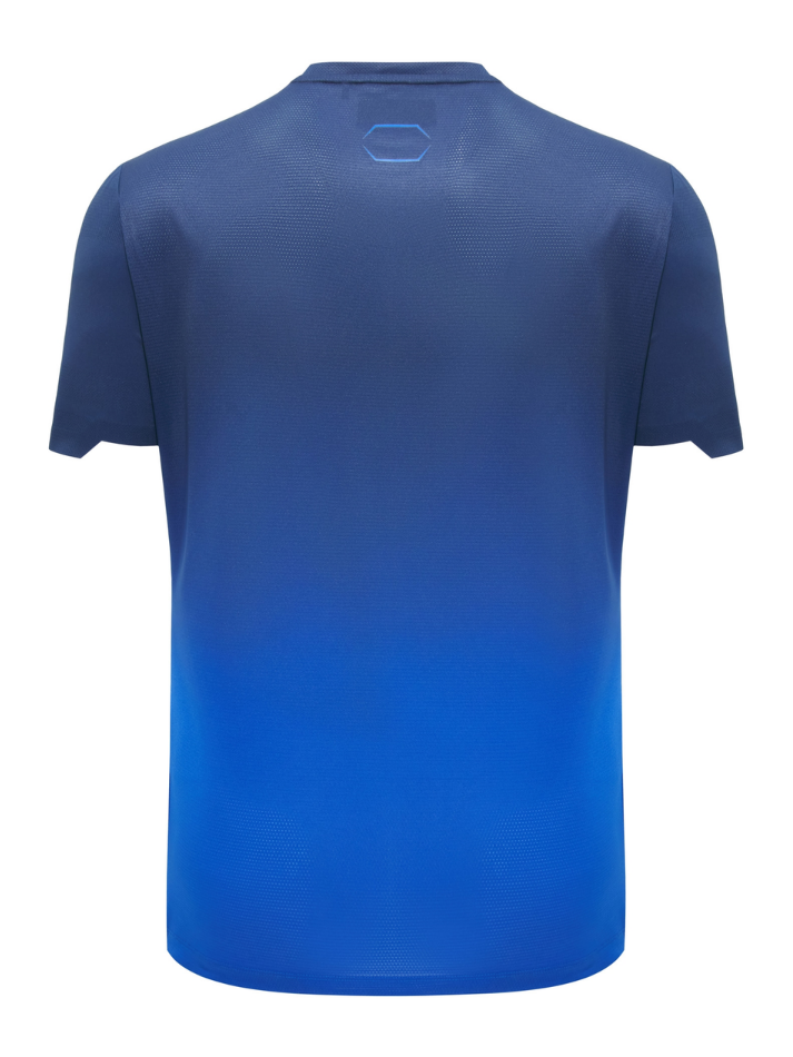 Lamborghini Activewear T-shirt uomo black/blue-2