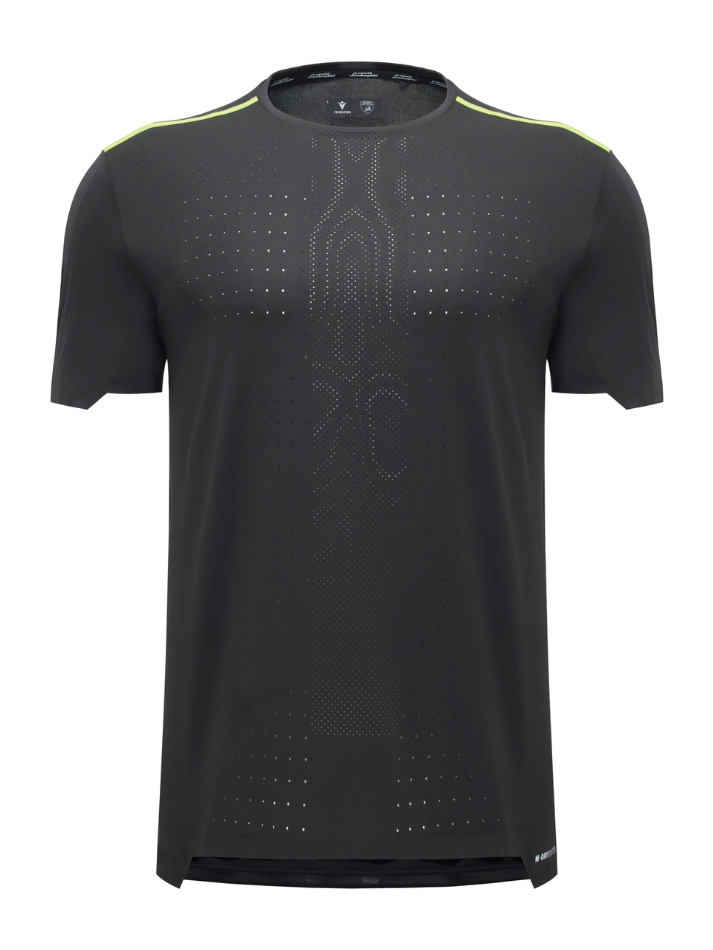 Lamborghini Activewear T-shirt uomo black/green-2