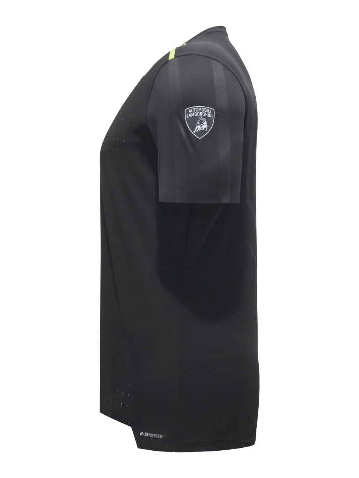 Lamborghini Activewear T-shirt uomo black/green-4