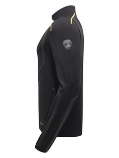 Lamborghini Activewear Sweatshirt uomo black/green-4