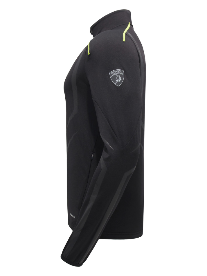 Lamborghini Activewear Sweatshirt uomo black/green-4