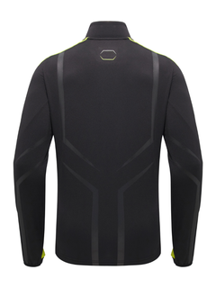Lamborghini Activewear Sweatshirt uomo black/green-5