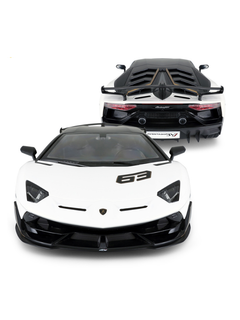Macchina telecomandata in scala 1:14 LAMBORGHINI AVENTADOR SVJ Performance white-2