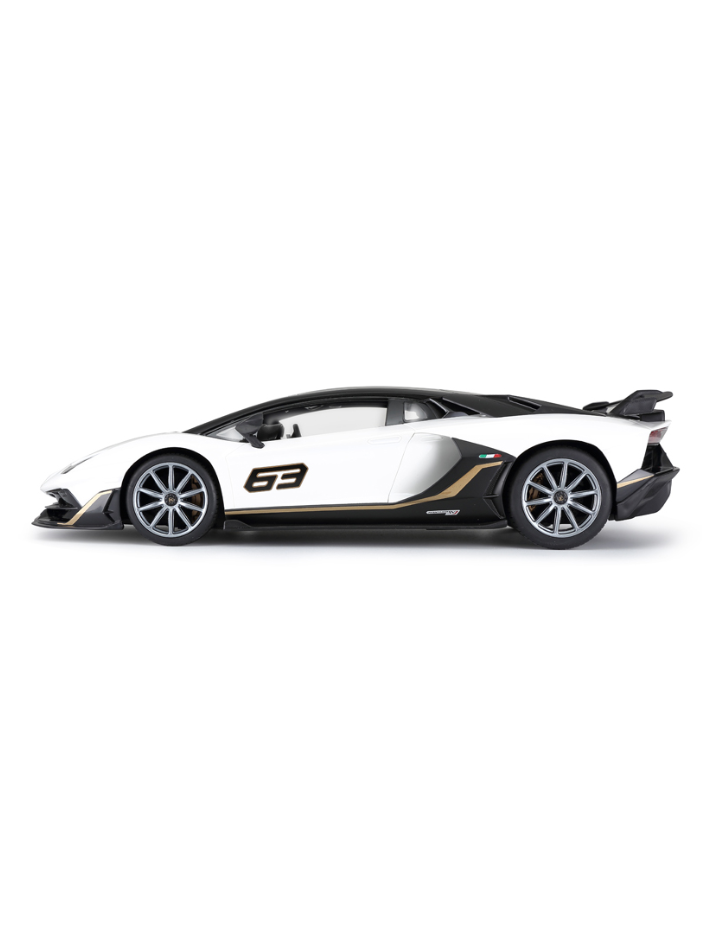 Macchina telecomandata in scala 1:14 LAMBORGHINI AVENTADOR SVJ Performance white-3