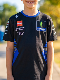 Maglietta Da Bambino Yamaha Factory Racing Sponsor Team 2025-1