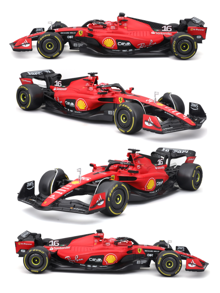 Modellino auto in scala 1:18 FERRARI - F1 SF-24 2024 #16 LECLERC-6