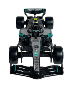 Modellino auto Burago in scala 1:43 MERCEDES AMG - F1 W16 2025 #12 KIMI ANTONELLI Signature-5