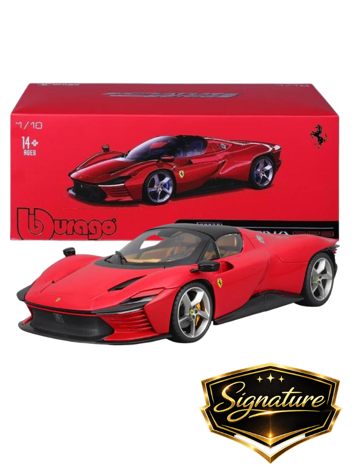 Modellino auto in scala 1:18 FERRARI DAYTONA SP3 red Signature-1