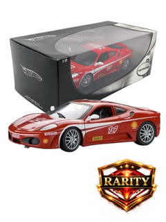 RARITY Modellino auto in scala  1:18 P4403 FERRARI 430 CHALLENGE FOUNDATION HOT WHEELS MATTEL-1