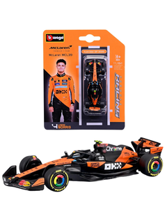 Modellino auto in scala 1:64 McLAREN - F1 MCL39 2025 #4 NORRIS-1