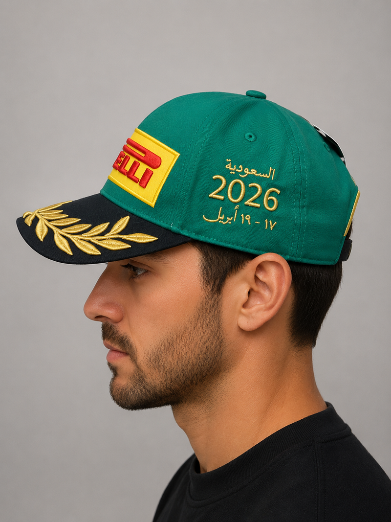 PIRELLI Special Edition Jeddah Cap 2026 – Cappellino Ufficiale Formula 1-2