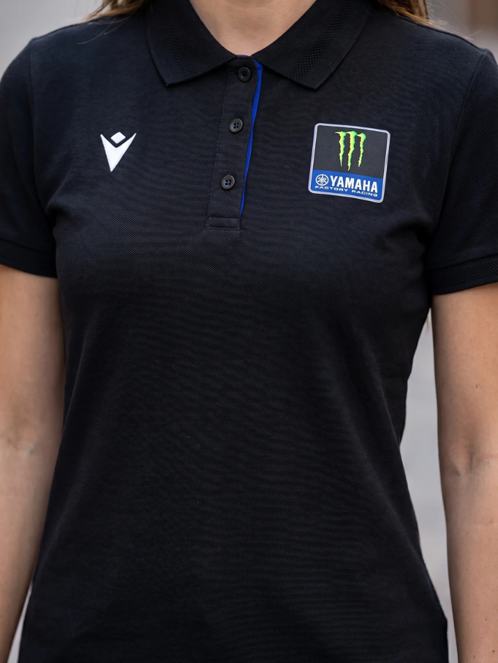 Polo Da Donna Yamaha Factory Racing 2025 Nera-1
