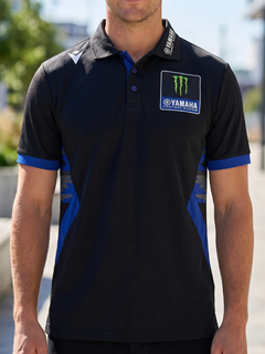 Polo da Uomo Yamaha Factory Racing Sponsor Team 2025-1