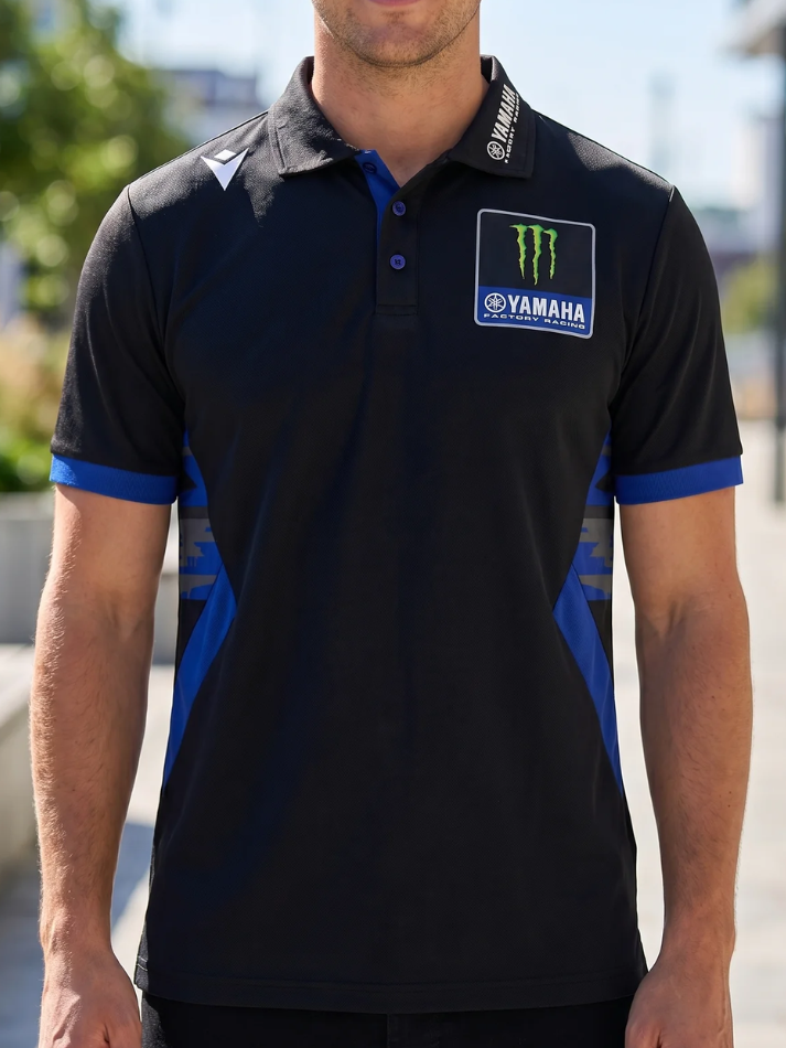 Polo da Uomo Yamaha Factory Racing Sponsor Team 2025