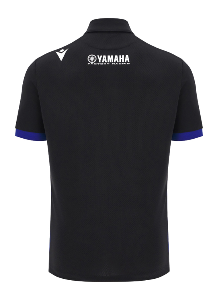 Polo da Uomo Yamaha Factory Racing Sponsor Team 2025-3