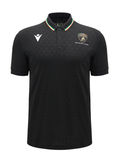 Polo Uomo Automobili Lamborghini SC63 2026/27 Nera-6